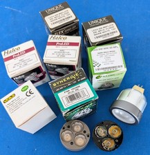 Set of 10 Assorted Volt, Others Open Box LED MR-16 12v Landscape Lighting Bulbs