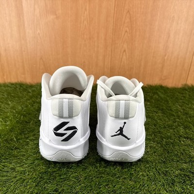 Jordan Luka 3 TB White Grey Fog Basketball Shoes FQ7453-106  display picture 3