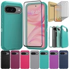 For Google Pixel 10/ Pro/10 Pro XL Heavy Duty Case Phone Cover Screen Protector