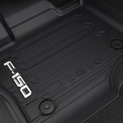 Ford Original OEM Allwetter-Fußmatten-Set für Ford F-150 SuperCrew