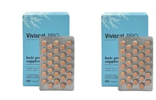 PACK OF 2 Viviscal PRO Hair Growth Supplement 180 tables each. Total 360 tablets