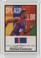 2025 Upper Deck Goodwin Champions Splash of Color Memorabilia Quincy Wilson 17id