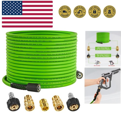 #ad Pressure Washer Hose for Power Washer – 3600 PSI Kink Resistant Pressure Wash... $78.21