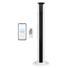 TOWER FAN AIR COOLNESS FREE STANDING TOWER FAN 3 SPEED OSCILLATING QUIET 42 IN