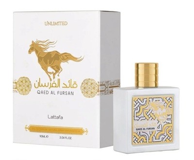 Lattafa Qaed Al Fursan Unlimited Eau de Parfum 90ml   Creamy Coconut & Vanilla