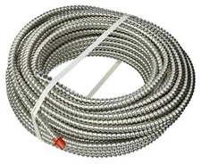  68579223 100' 14/2 MC Alum Cable; 100 Foot 100 ft. Home Lighting Accessory