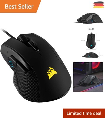 eSports Gaming Maus Corsair Ironclaw RGB - 18.000 DPI, kabelgebunden, leicht