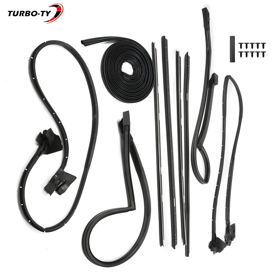 For Monte Carlo SS 1981-1989 Weatherstrip Seal Replacement Kit 128555 Waterproof Foto 2 de 4