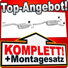 Auspuff f&uuml;r MERCEDES (W124) E300D 24V Stufenheck 1993-1995 Auspuffanlage