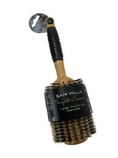 NEW Sam Villa Signature Series Large Round Boar Bristle Brush Model 40012