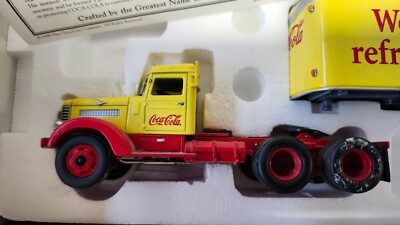 Matchbox Kenworth Coca Cola Tractor Trailer W/ Work Refreshed