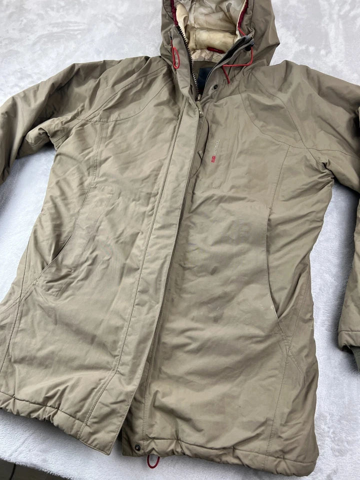 Chaqueta Parka Impermeable Beige Didriksons 1913 Storm System Talla 44/L Para Hombre Foto 2 de 4