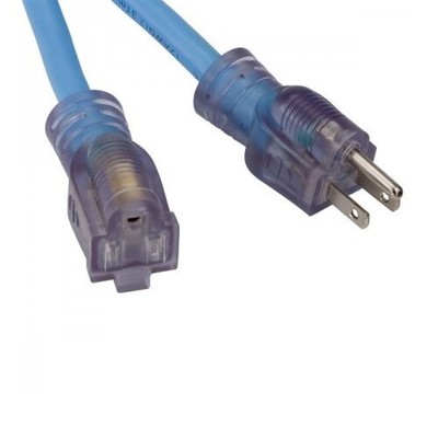 Bayco SL-996 25' Cold Weather Extension Cord with Single Lighted Outlet - 15amp