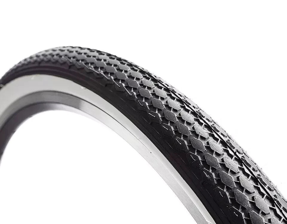 Classic Kenda K75 26 x 1-3/4" Bike Tire Schwinn S7 ISO 47-571 Whitewall NOS
