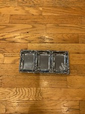 Arthur Court Silver Plated, Relish Tray Serving Vintage 2003 Olive Pattern