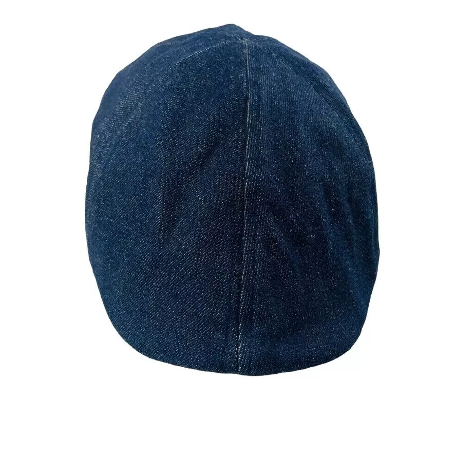 River Island Page Boy Blue Denim Mens Hat One Size 22 in