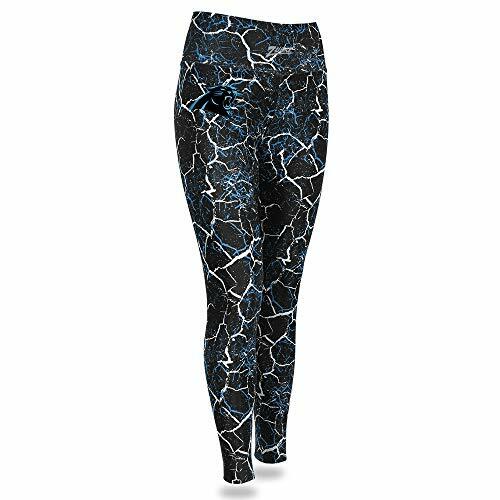 Мраморные леггинсы Zubaz NFL Womens Carolina Panthers