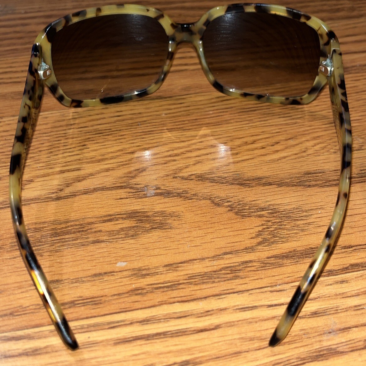 ANNE KLEIN oversized Tortoise Shell Sunglasses AK… - image 3