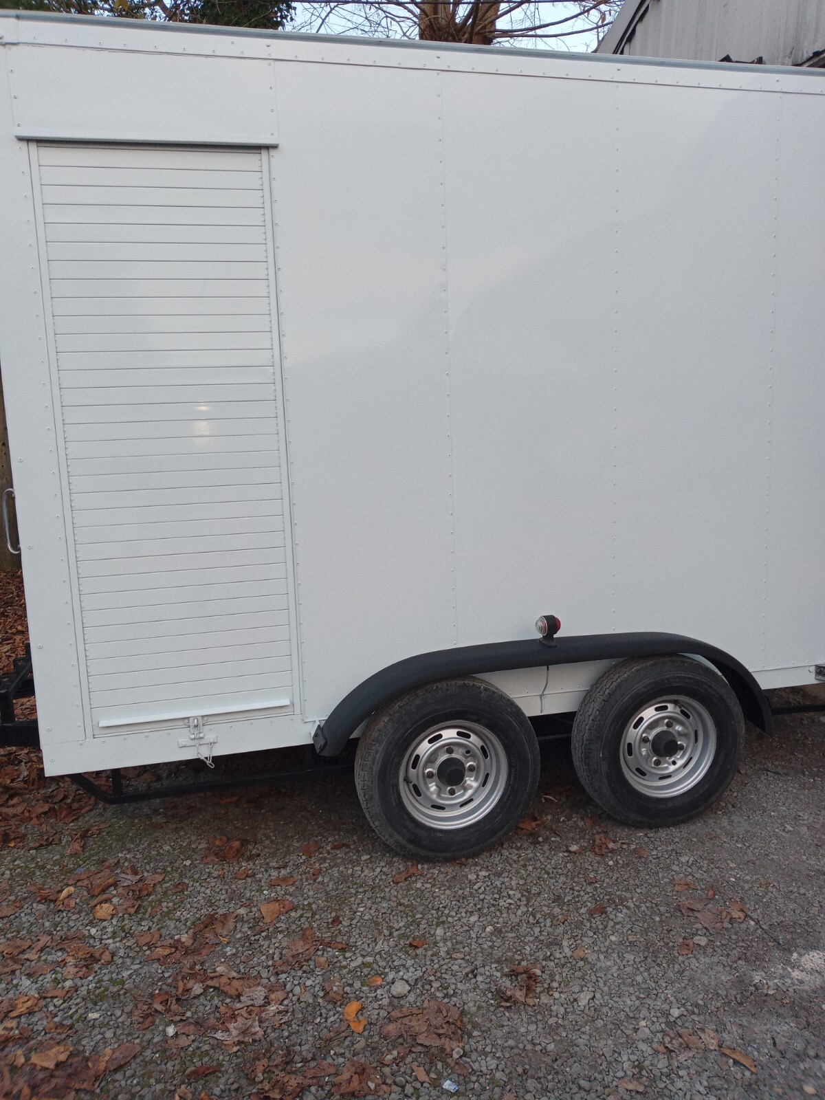 10x5 twin axle box trailer used eBay