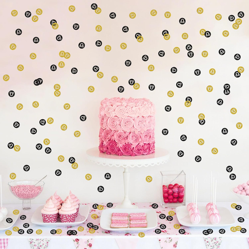 Libra Birthday Confetti Glitter, Libra September October Birthday Table Confetti - Bild 7 von 8