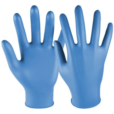 ABVERKAUF: 50 Paar Hase Dresden Nitril-Einweghandschuhe Latex- & Puderfrei  09/L