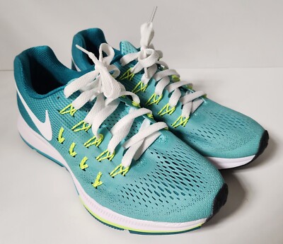 Nike Air Zoom Pegasus 33 Green Running Shoes (831356-313