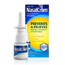 NasalCrom Nasal Spray Allergy Symptom Controller  200 Sprays  .88 FL OZ