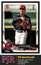 2018 Bowman #BP128 Yu-Cheng Chang Cleveland Indians  BUY 4 - 35% OFF