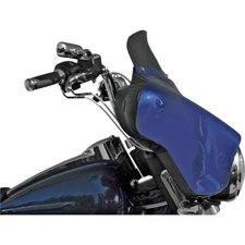 Wind Vest 6" Dark Smoke Flip Design Windshield for Harley Batwing FLH/T 96-13