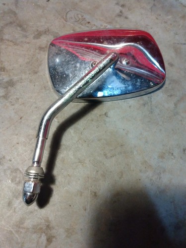 Vintage Harley-Davidson Branded Chrome Used OEM Mirror Left Side HARLEY-DAVIDSON - 第 1/12 張圖片