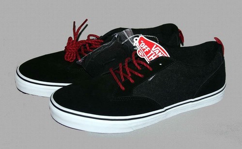 black vans ebay