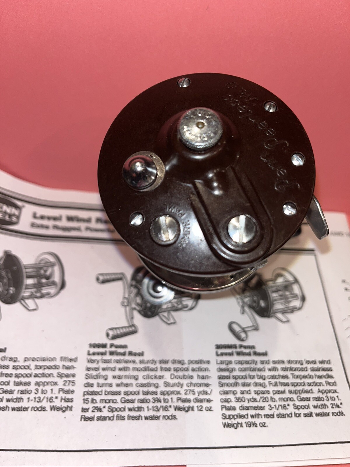 New Penn Vintage Level Wind Peerless No. 9 Reel USA