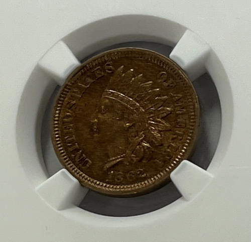 1862 Indian Head Cent Penny 1C NGC MS62 - Uncirculated - Picture 7 of 15