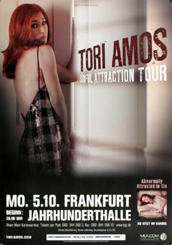 Tori Amos - Soulful Attraction, Frankfurt 2009 | Konzertplakat | Poster-image