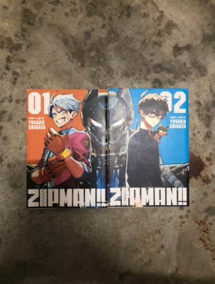 Zipman Complete Set Manga English Version Volume 1 - 2 (End) by