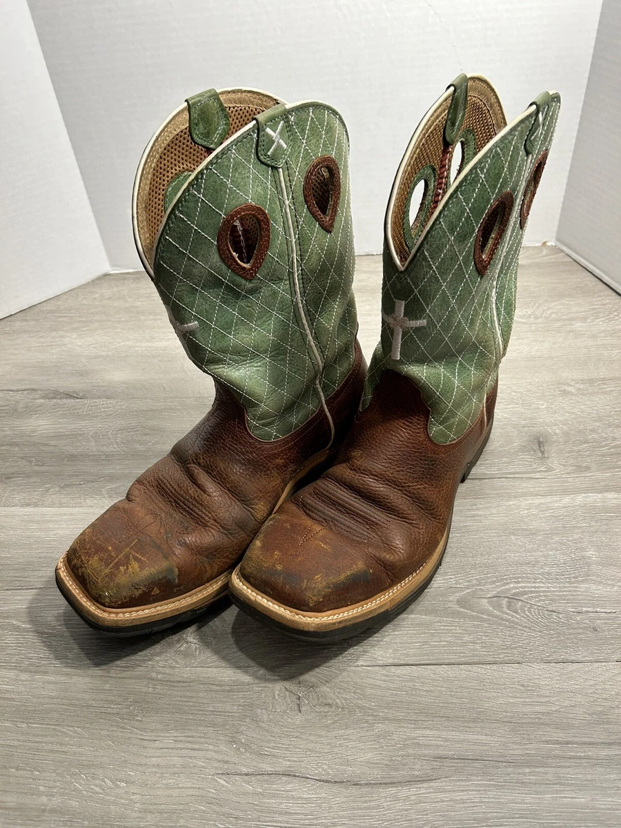Green twisted x best sale boots