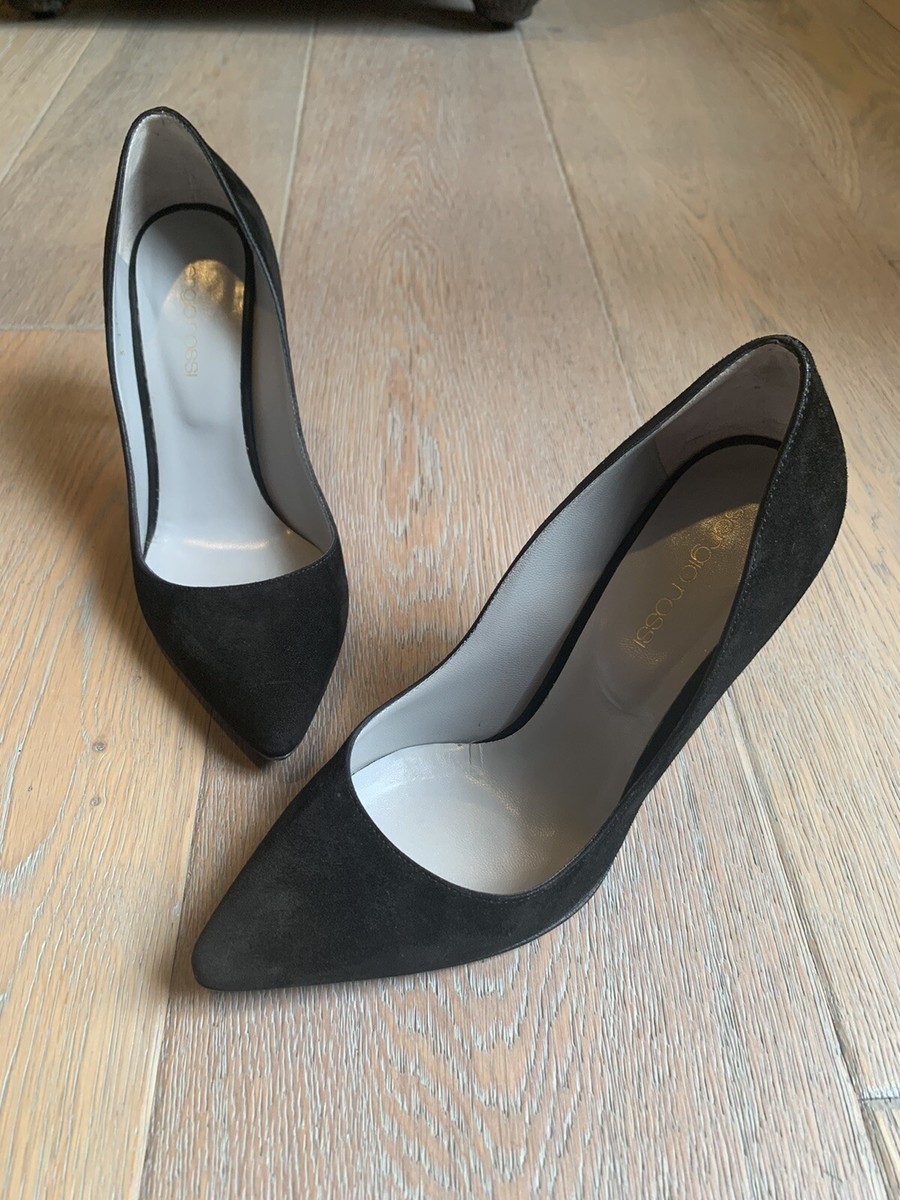 Sergio Leone Tenis Salto Agulha Bombas Douradas Laqueadas Salto