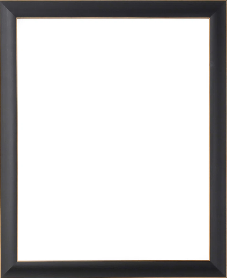 1-1/2 英寸黑色/金色相框 11x14 12x18 16x20 24x36 30x40 36x36+ 1011-0604MP — 第 3/4 张图片