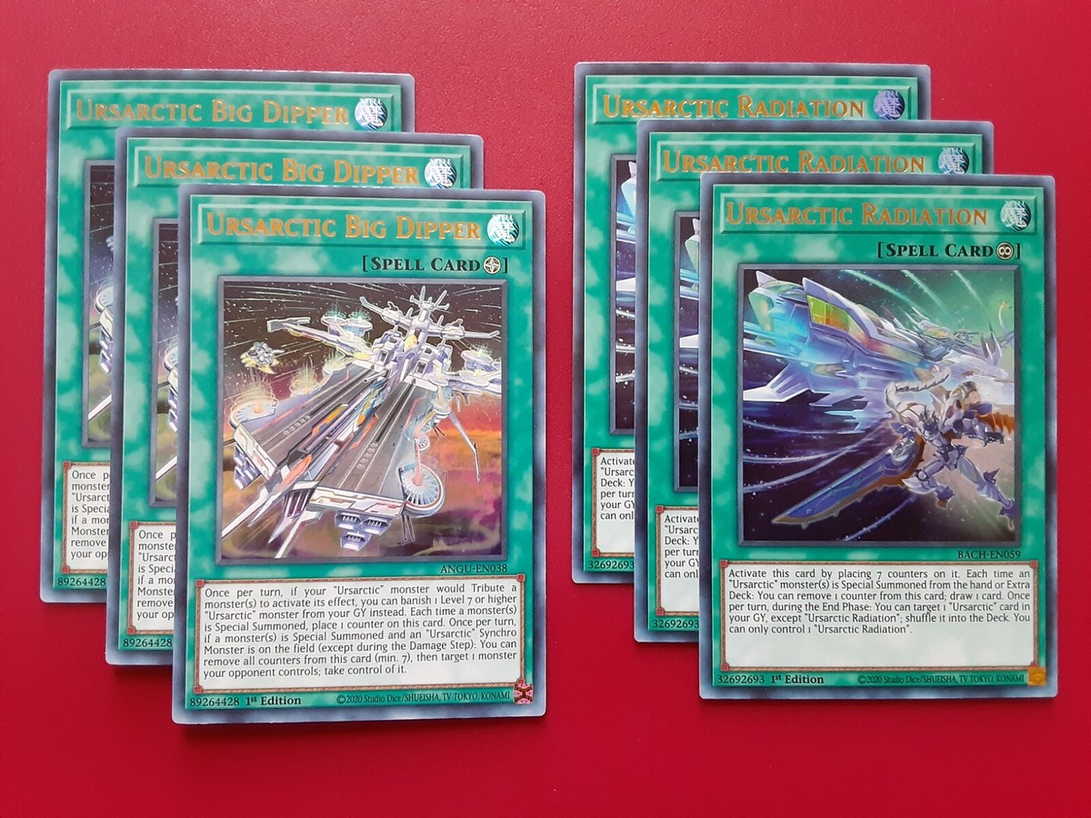 yugioh ursarctic cards Yugioh Ursarctic Septentrion ANGU-EN034 Collectors Rare 1st Edition Ne main image 1