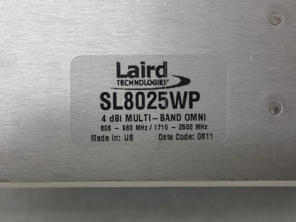 NEW LOT 9 LAIRD SL8025WP MULTI-BAND OMNI ANTENNA 4DBI 806-960 1710-2500 MHz - Image 4 of 4