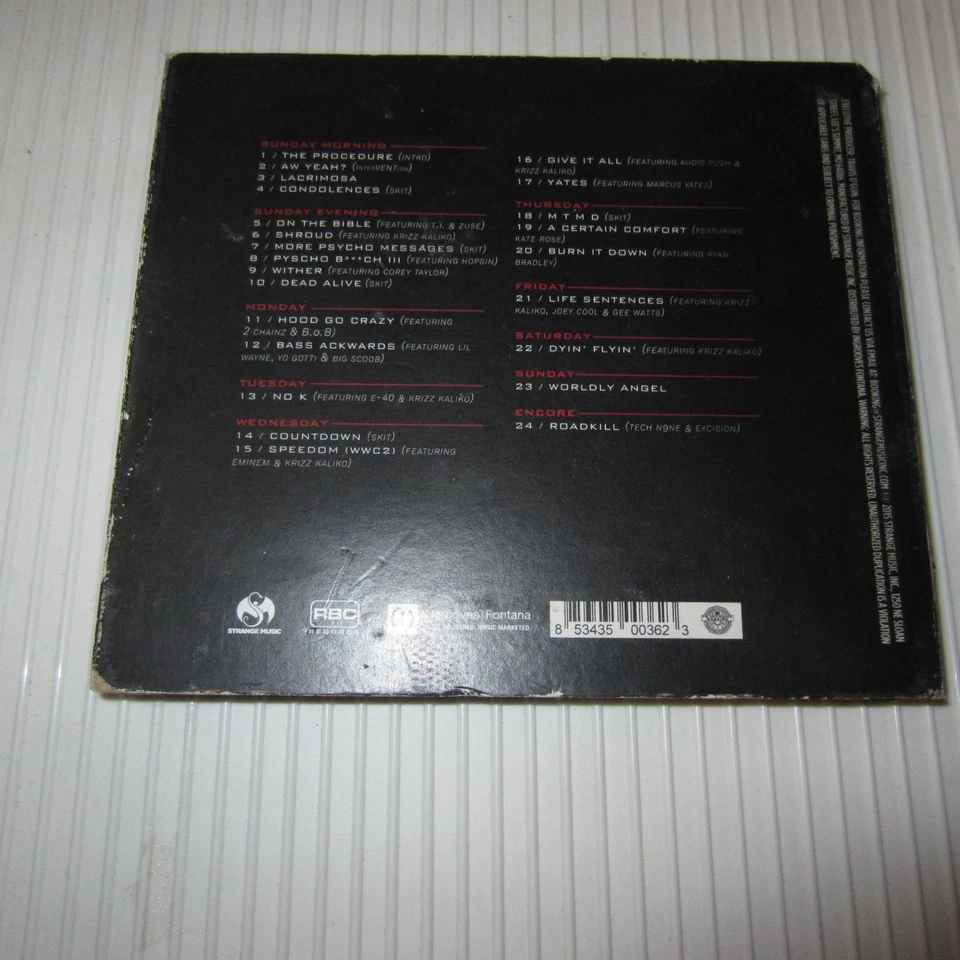 Tech N9ne – Special Effects SMI-623 US CD, Album, Deluxe Edition Digipak - Image 2 of 2