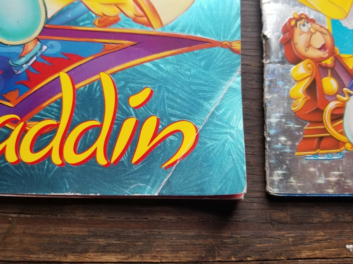 2 Walt Disney World On Ice 1993 Beauty And The Beast And Aladdin