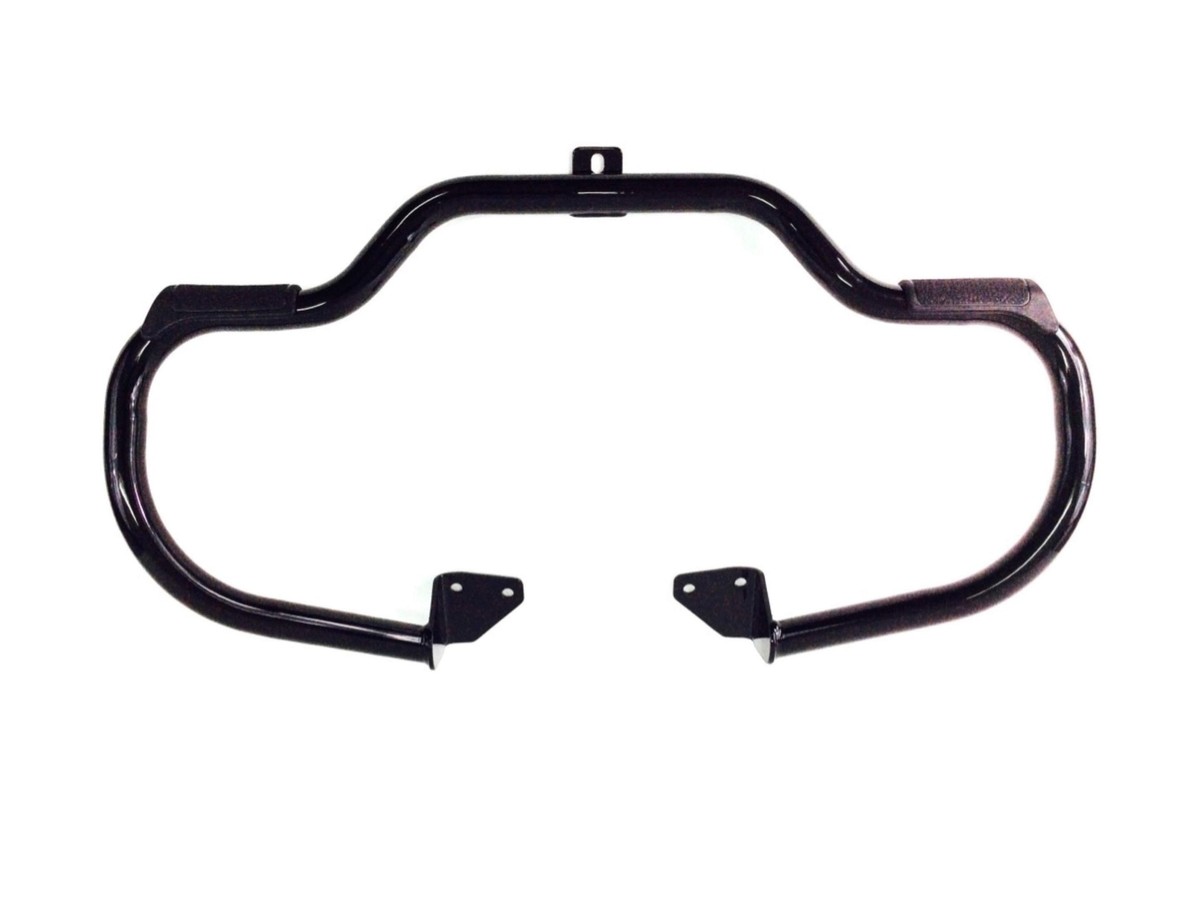 Harley Davidson DYNA Powder Coated Gloss Black Mustache Engine