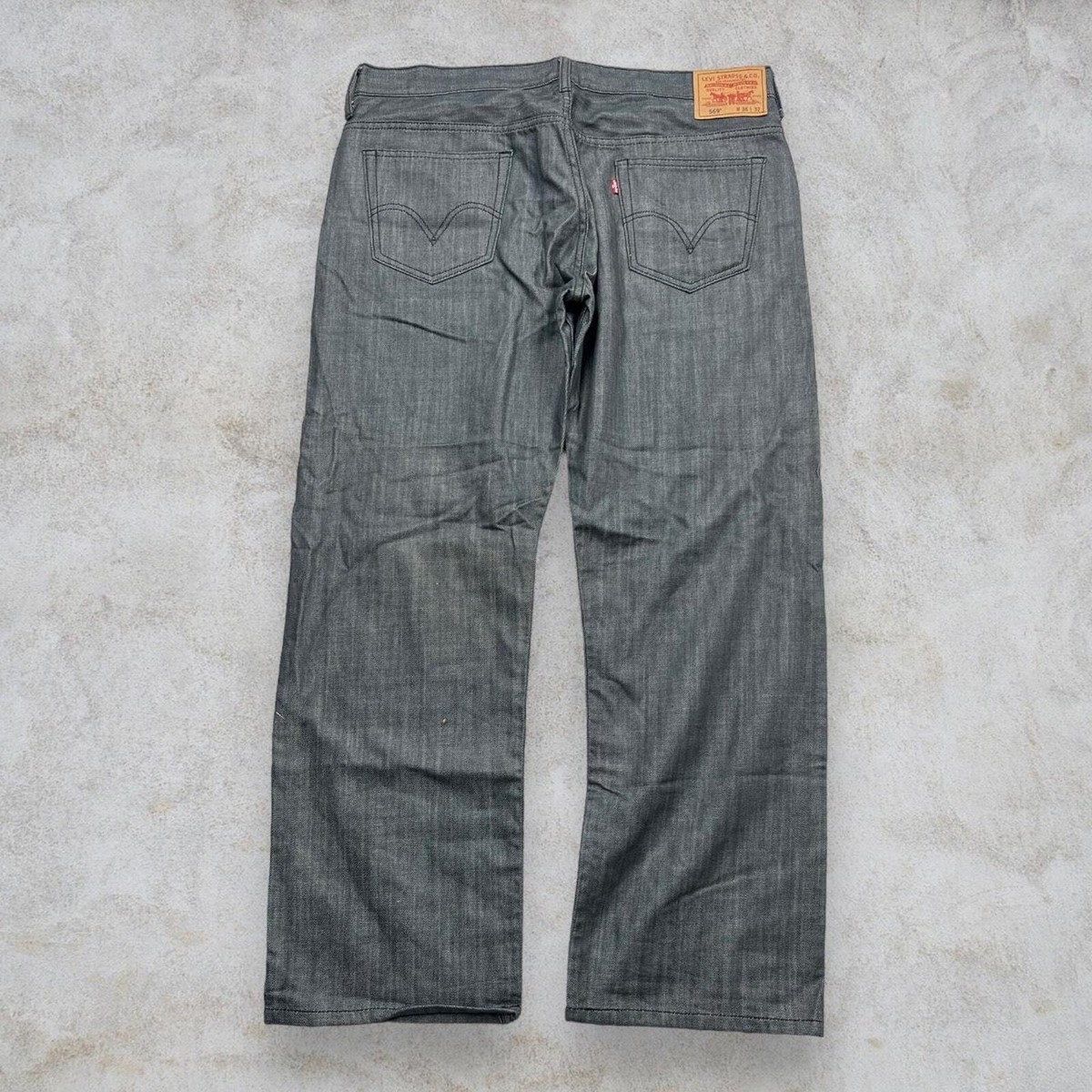USA Levi’s 569 ワイドレグ バギーデニム ジーンズ Y2K 00年代 USA製 Levi's リーバイス 569 ワイドデニムパンツ ルーズ