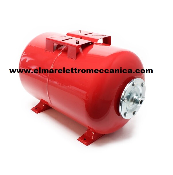 IDROSFERA 40 Litri Orizzontale - Vaso Espansione Autoclave Professionale