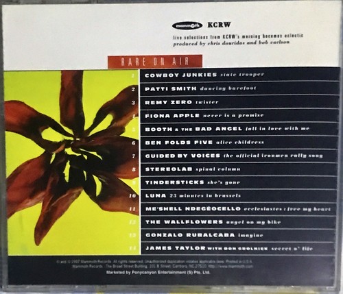 RARE ON AIR 3 CD VARIOUS ALTERNATIVE INDIE ROCK POP COMPILATION - Picture 2 of 4