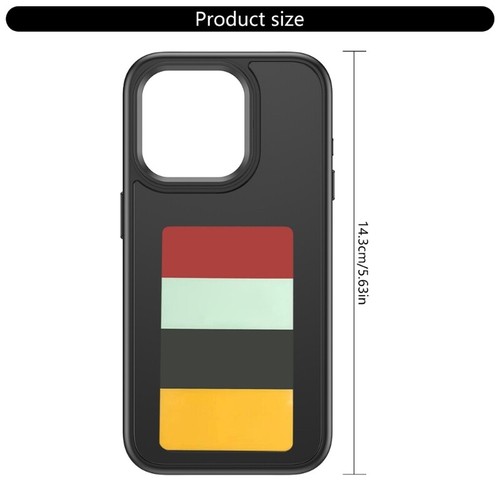 Phone Case Scratch Resistant Sleeve With Screen Sharing&Changeable Inks Display - 第 8/23 張圖片