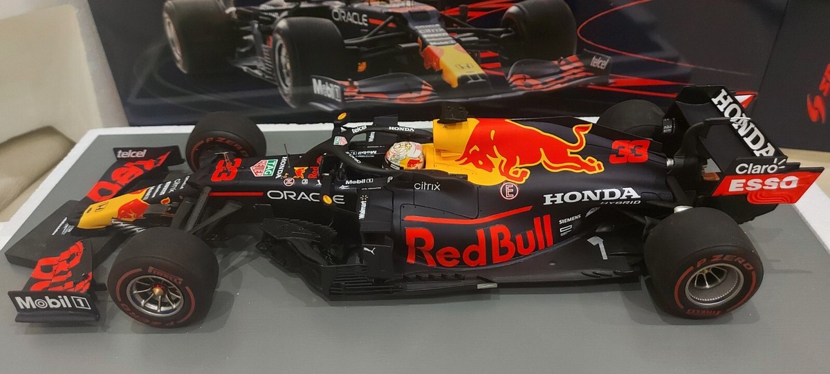 F1 Red Bull Honda RB16B Max Verstappen 100th GP 1:18 Spark | eBay
