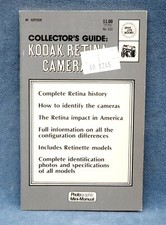 KODAK RETINA CAMERA COLLECTORS GUIDE 1973 - NEW OLD STOCK