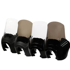 Front Headlight Fairing w/ 15'' Windshield Fit For Harley Dyna FXDB T-Sport